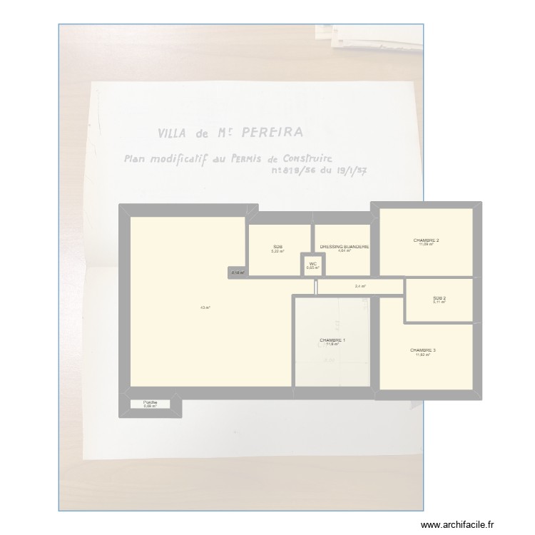 ROCQUEPLAN ADELIN. Plan de 0 pièce et 0 m2 ROCQUEPLAN ADELIN. Plan de 0 pièce et 0 m2