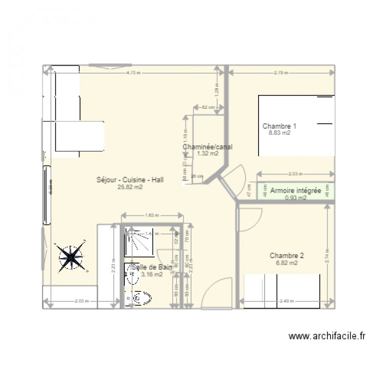 Mont Fleuri 2ème. Plan de 0 pièce et 0 m2