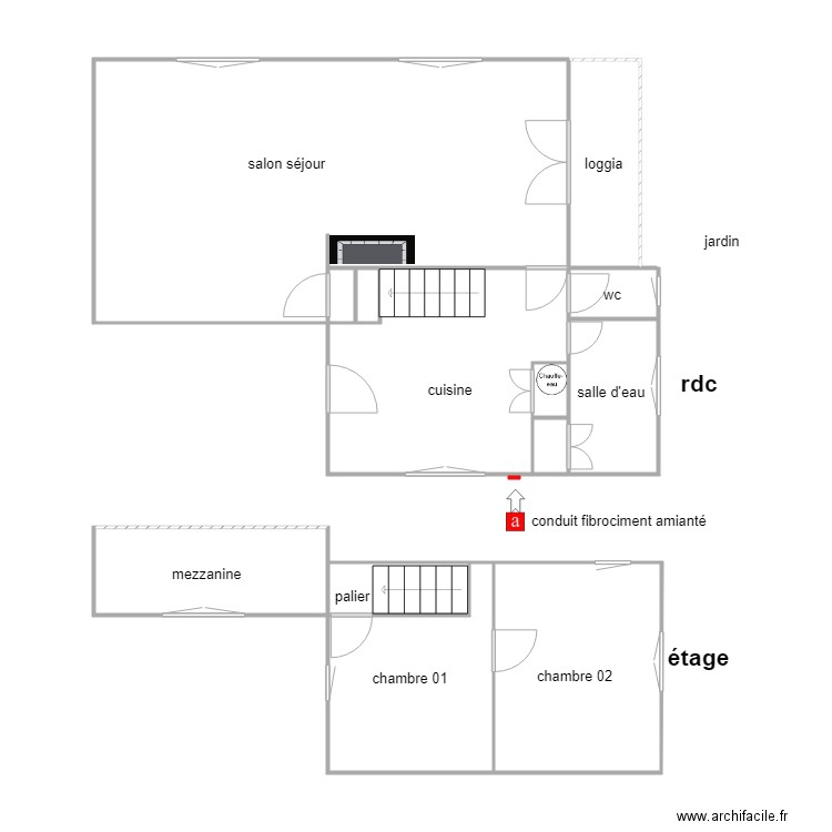 taillandier. Plan de 0 pièce et 0 m2