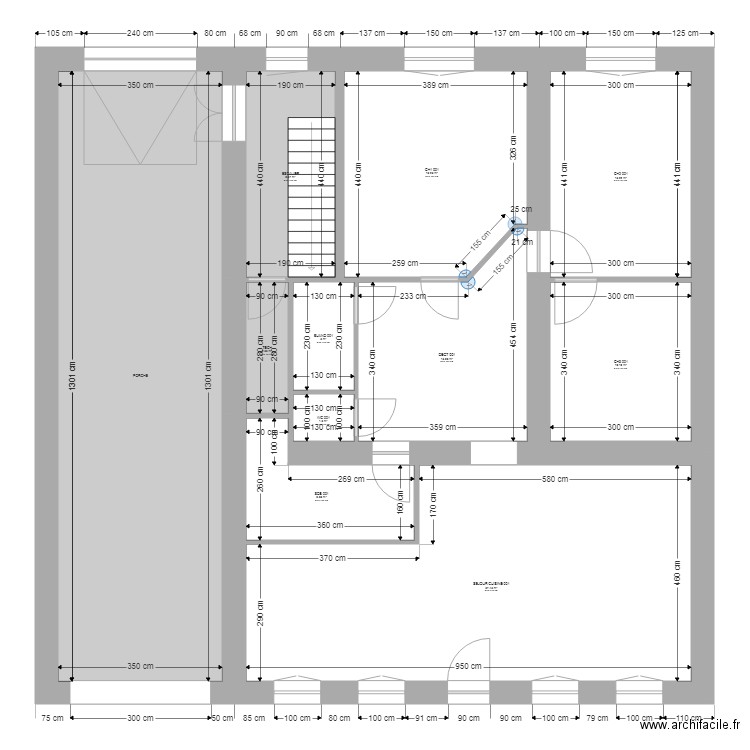 BONNETIER RDC. Plan de 0 pièce et 0 m2