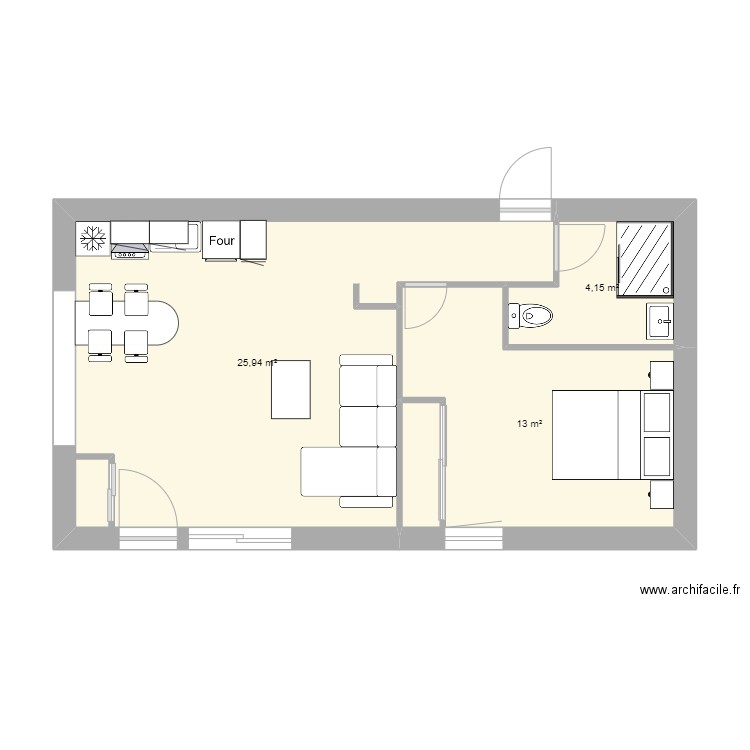 essai jms 18. Plan de 0 pièce et 0 m2