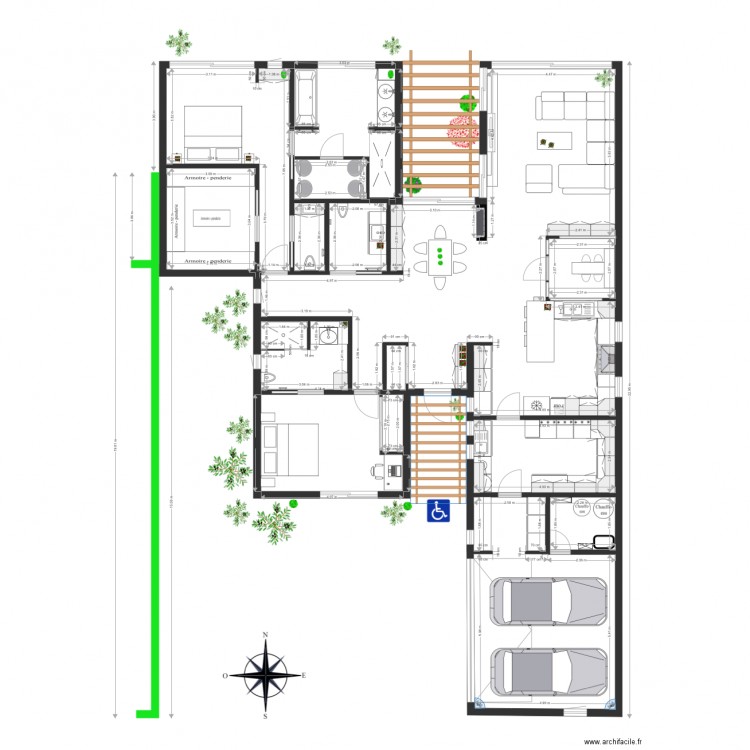 20 avril avec cotes. Plan de 0 pièce et 0 m2