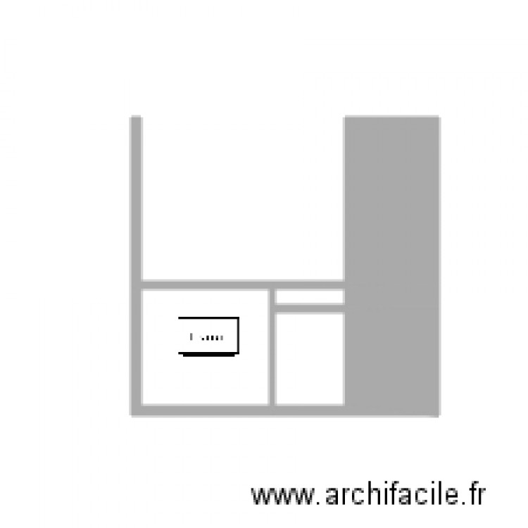 MeubleCuisineCruère. Plan de 0 pièce et 0 m2