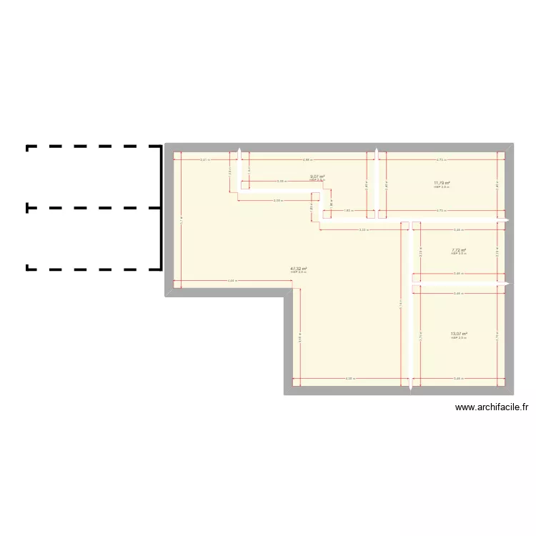 nouveau plan. Plan de 