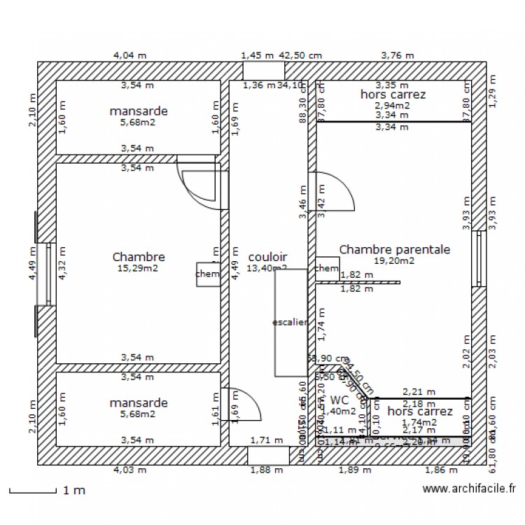 Plan. Plan de 0 pièce et 0 m2