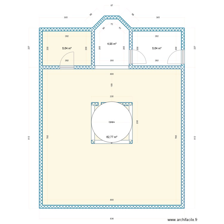 mosquee. Plan de 0 pièce et 0 m2