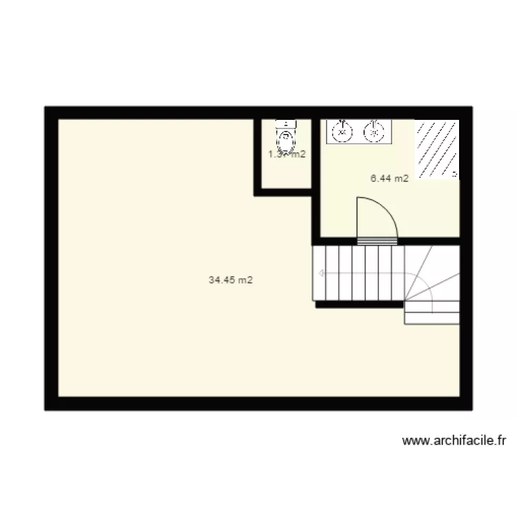 APPART FOND 3. Plan de APPART FOND 3. Plan de