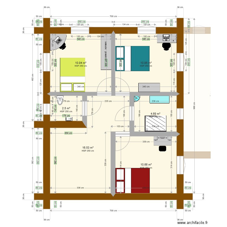 Plan maison Karelle Richard. Plan de 0 pièce et 0 m2