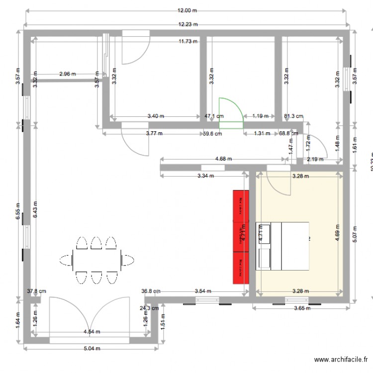 Maison BASE 2. Plan de 0 pièce et 0 m2