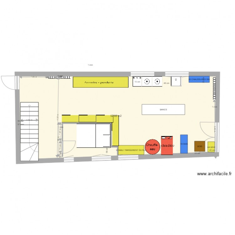 LES ECLAIREUSES 1cinq. Plan de 0 pièce et 0 m2