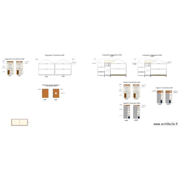 Maison. Plan de 0 pièce et 0 m2