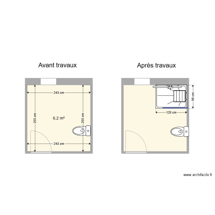 CHAM. Plan de 0 pièce et 0 m2