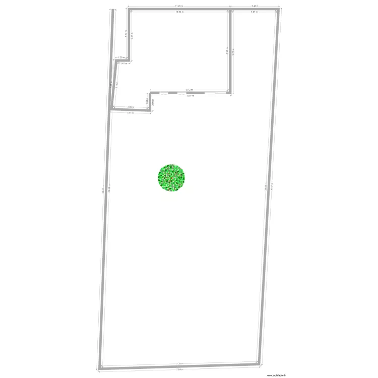 plan sans dressing new. Plan de 