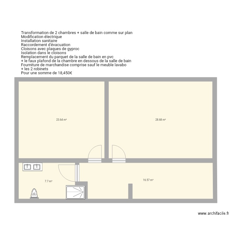 Waterlo. Plan de 0 pièce et 0 m2