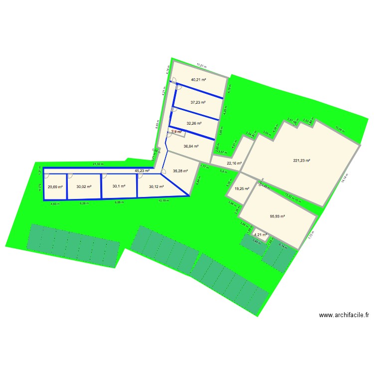 SCI MARKO SCHNEIDER BRUT T1. Plan de 0 pièce et 0 m2