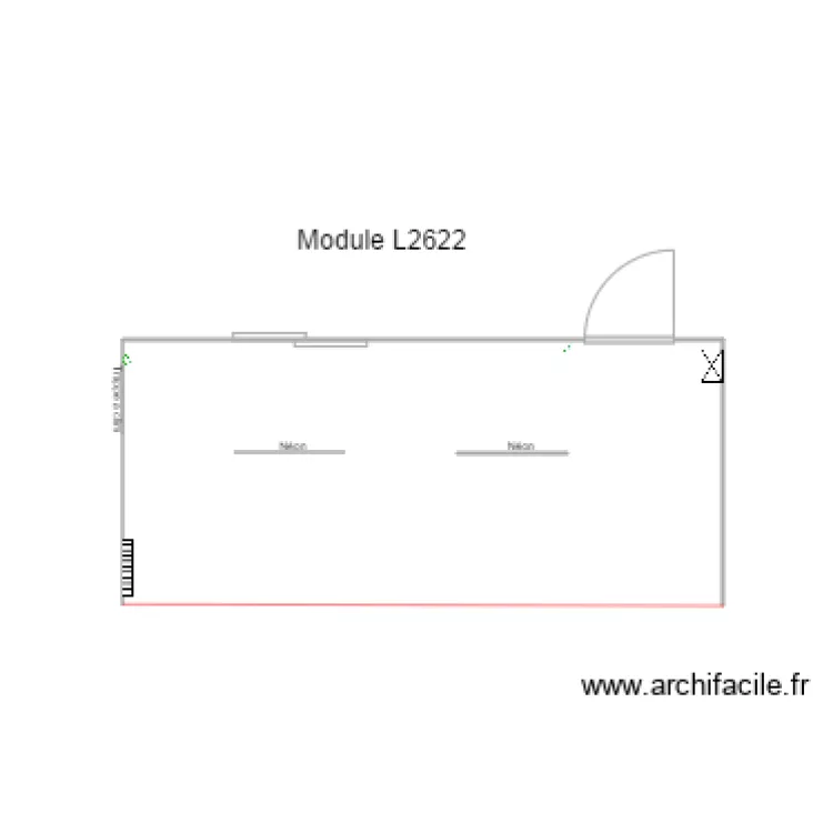 Module L2622. Plan de 