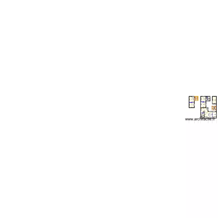 aubervilliers abeille plan existant. Plan de 