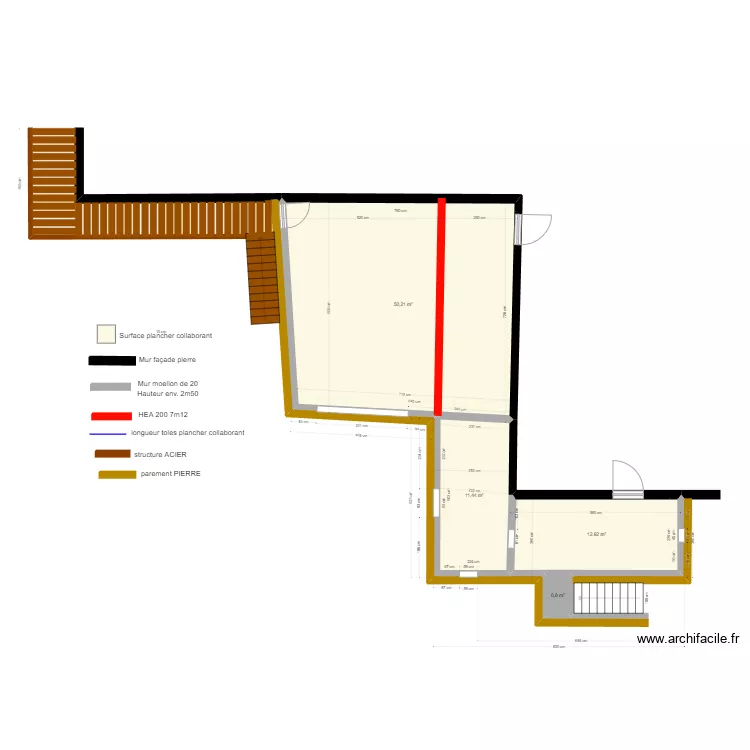 TERRASSE Mas. Plan de 