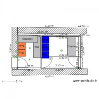 plan BIS cellier chaufferie