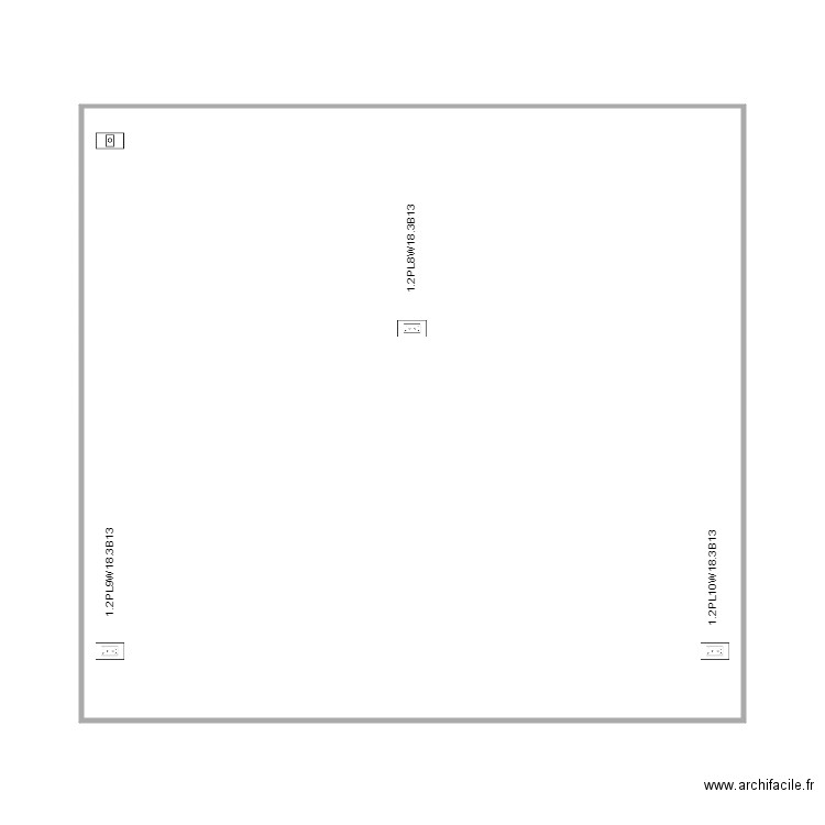 wall 18 3 cable naming. Plan de 1 pièce et 61 m2