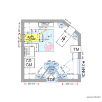 plan de masse existant MONTPELLIER LA LYRE 562