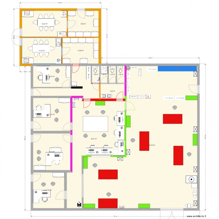 KP1 modifié version 9. Plan de 0 pièce et 0 m2