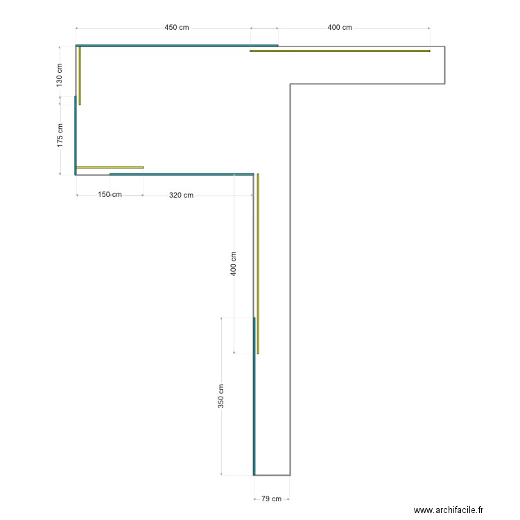 PRD Villa WING Plage. Plan de 0 pièce et 0 m2