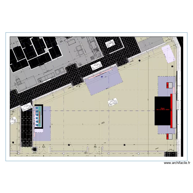 MCI set-up right AV. Plan de 