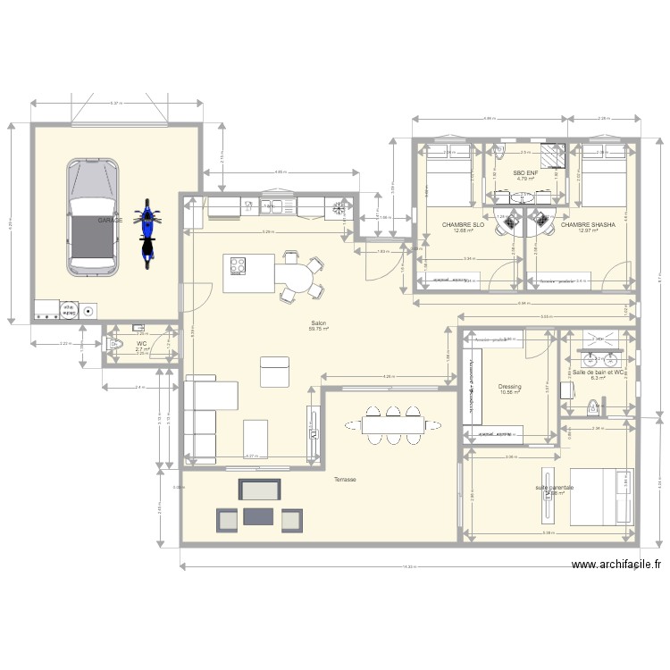 PLAN RICHARD. Plan de 0 pièce et 0 m2