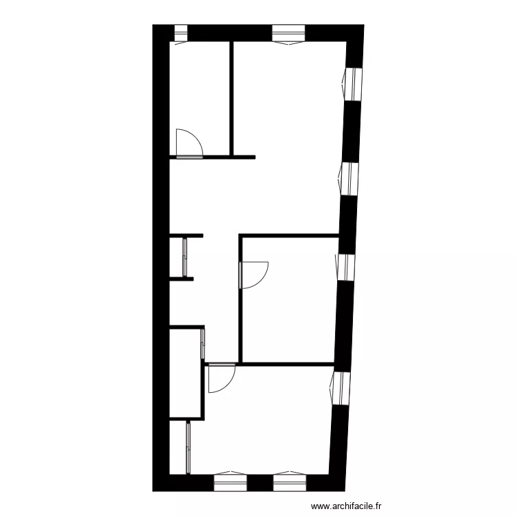 Mairie chassey beaupr&eacute;  23. Plan de 