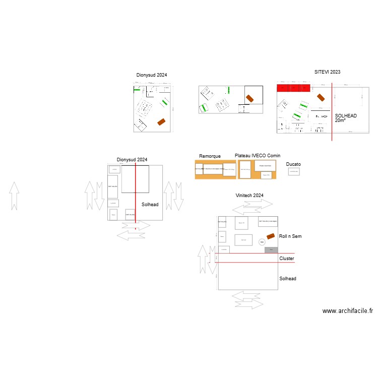 salon Roll n Sem. Plan de 0 pièce et 0 m2