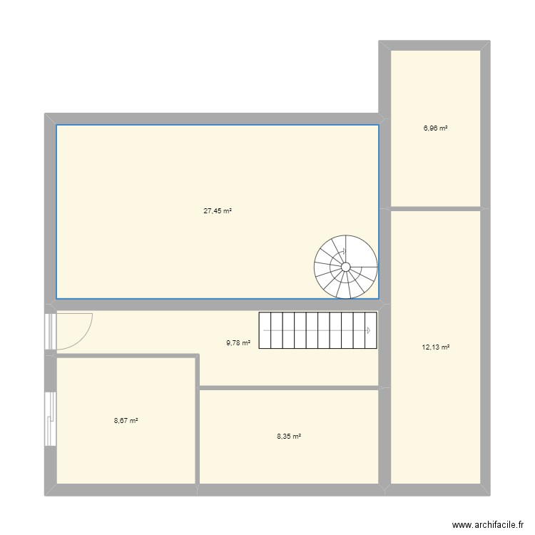 ambroise pare. Plan de 11 pièces et 151 m2