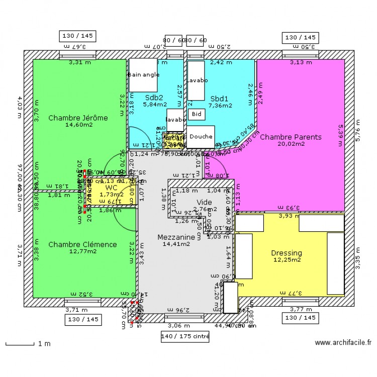 Etage-Base-v4-180. Plan de 0 pièce et 0 m2