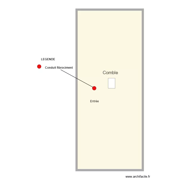 Combles les Aulnaies. Plan de Combles les Aulnaies. Plan de
