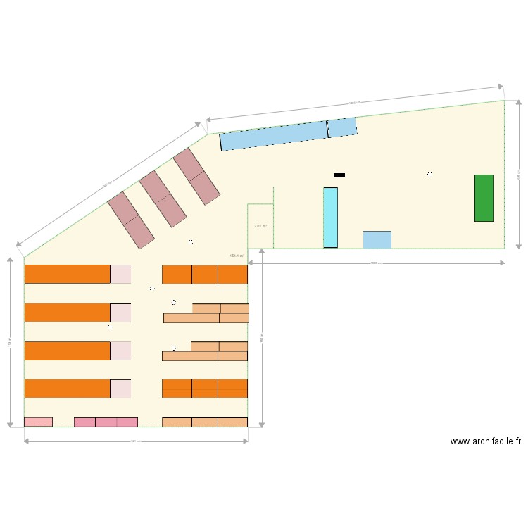 WH1Implantation3. Plan de 0 pièce et 0 m2