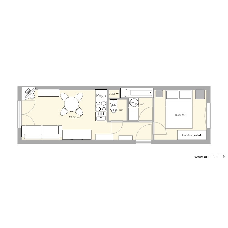 appart11 b. Plan de 0 pièce et 0 m2