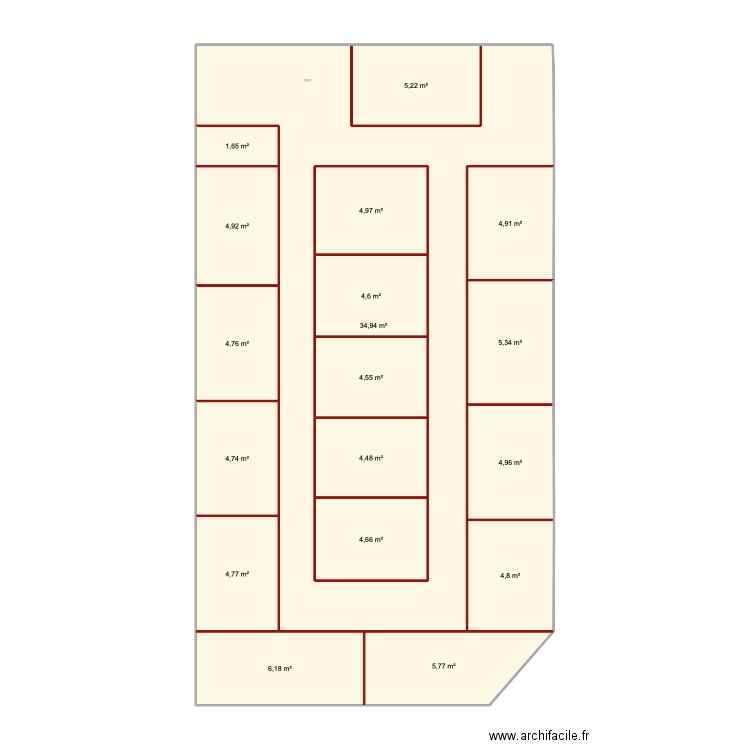 plan residence 2 . Plan de 0 pièce et 0 m2