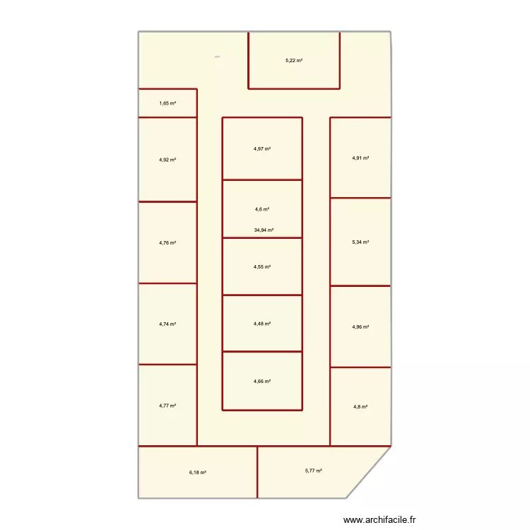 plan residence 2 . Plan de 