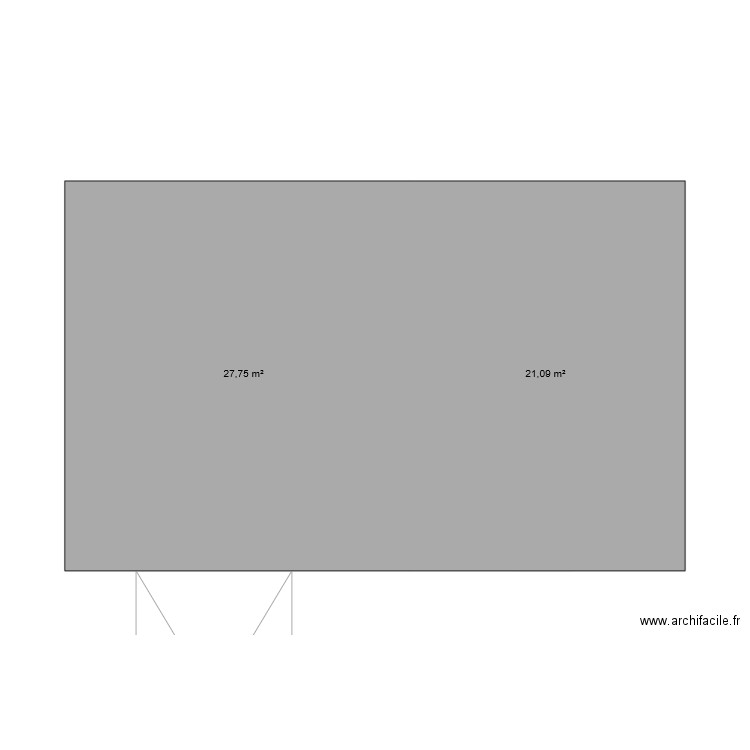 garage 1. Plan de 0 pièce et 0 m2