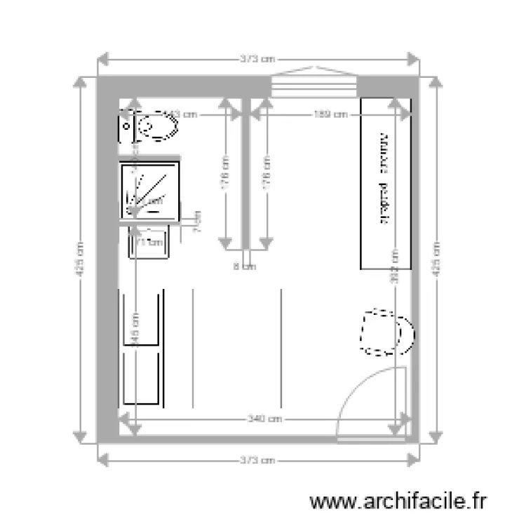 piece bas 2. Plan de 