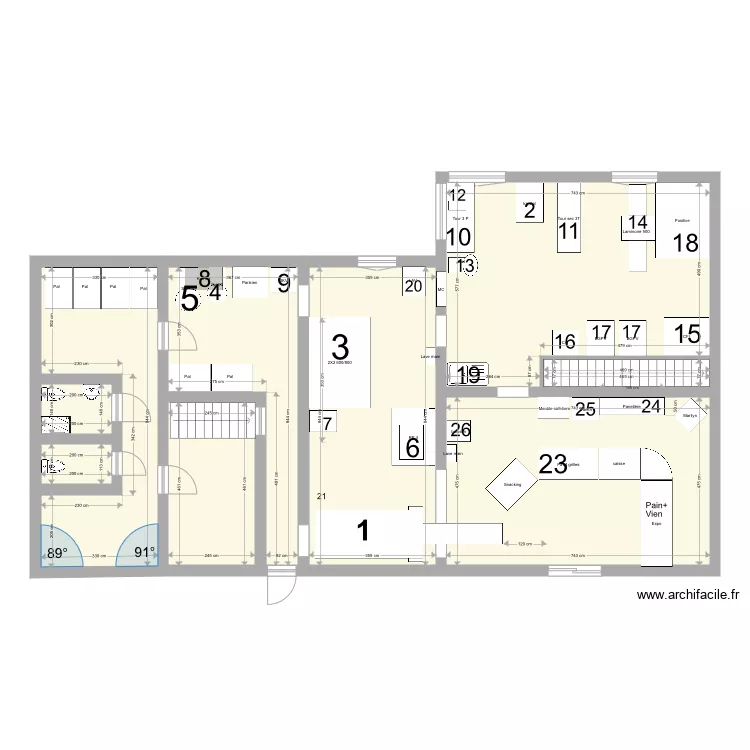 Aupiais. Plan de Aupiais. Plan de