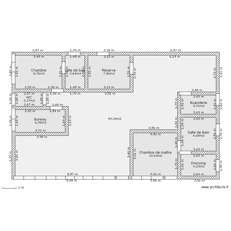maison Acasia. Plan de 0 pièce et 0 m2