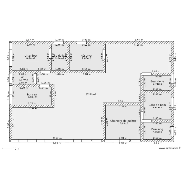 maison Acasia. Plan de maison Acasia. Plan de