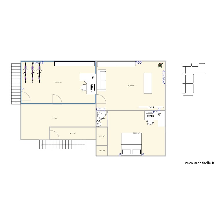 APPOLINE. Plan de 0 pièce et 0 m2