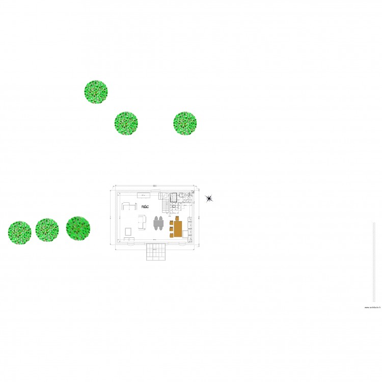 Les BROSSES 5 03500. Plan de 0 pièce et 0 m2