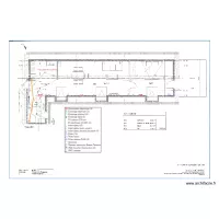 Plan &eacute;lectrique Long&egrave;re R+1 Michel