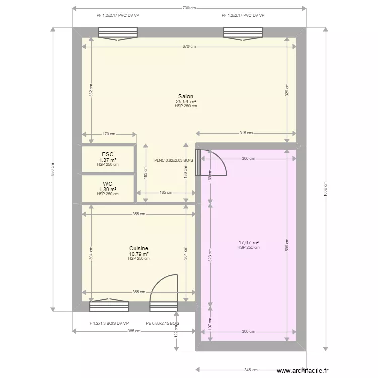 TREIL BRUNO . Plan de 