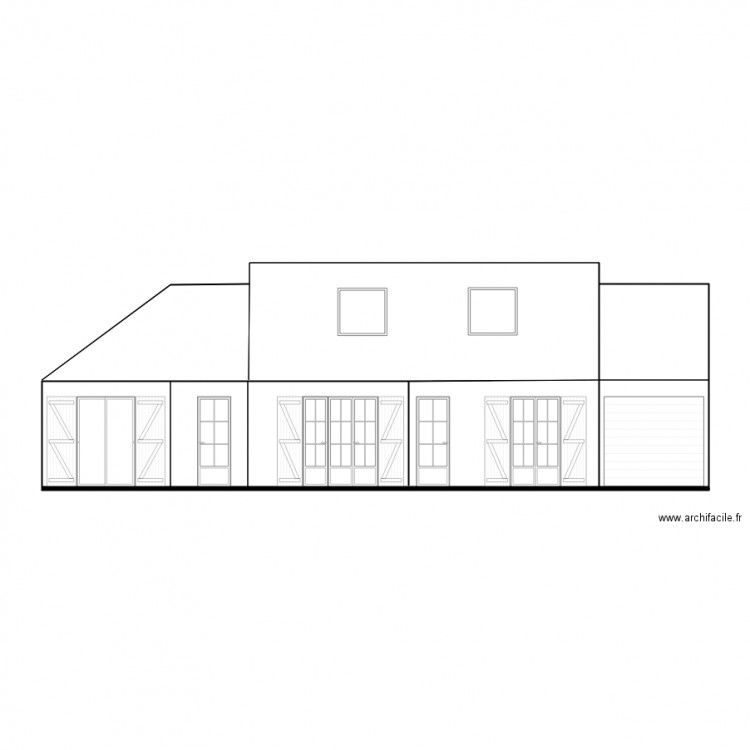 F 1. Plan de 0 pièce et 0 m2