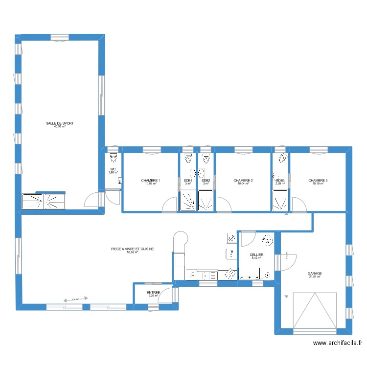 profvincep. Plan de 0 pièce et 0 m2