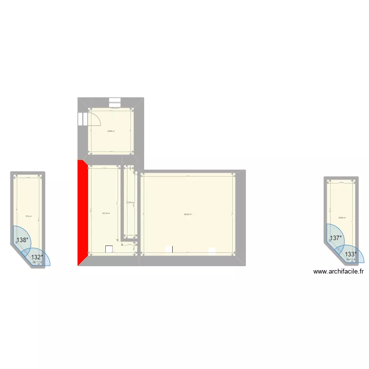 LANGENFELD . Plan de 